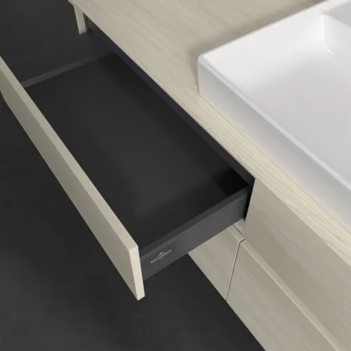 VILLEROY BOCH Toaletní skříňka Collaro, 4 výsuvy, 1400 x 548 x 500 mm, bílý dub / bílý dub #C09000AA, obrázek 7