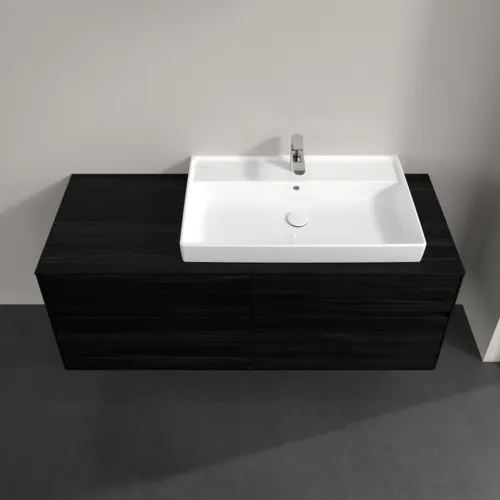 VILLEROY BOCH Toaletní skříňka Collaro, 4 výsuvy, 1400 x 548 x 500 mm, černý dub / černý dub #C09000AB, obrázek 4