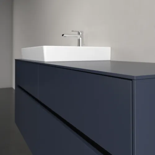 VILLEROY BOCH Toaletní skříňka Collaro, 4 zásuvky, 1400 x 548 x 500 mm, Marine Blue / Marine Blue #C08500VQ, obrázek 5