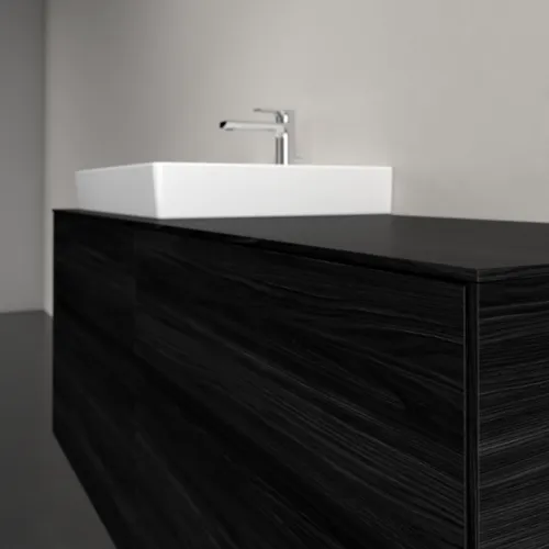 VILLEROY BOCH Toaletní skříňka Collaro, s osvětlením, 4 výsuvy, 1400 x 548 x 500 mm, černý dub / černý dub #C085B0AB, obrázek 6