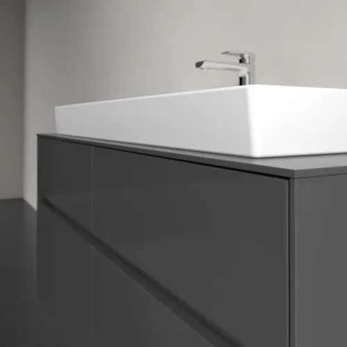 VILLEROY BOCH Collaro toaletní skříňka, 4 výsuvy, 1200 x 548 x 500 mm, lesklá šedá / lesklá šedá #C09100FP, obrázek 5