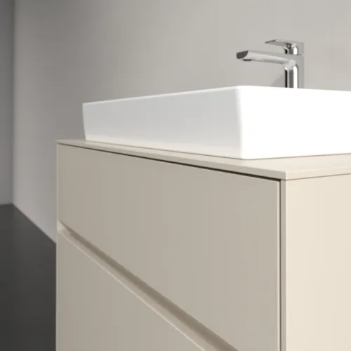 VILLEROY BOCH Toaletní skříňka Collaro, 2 výsuvy, 800 x 548 x 500 mm, Cashmere Grey / Cashmere Grey #C08000VN, obrázek 5