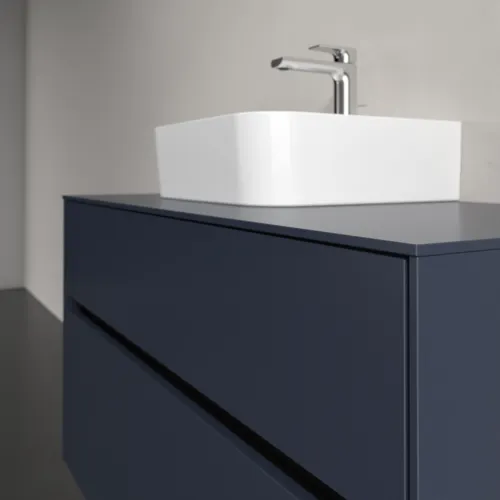 VILLEROY BOCH Toaletní skříňka Collaro, 2 výsuvy, 1000 x 548 x 500 mm, Marine Blue / Marine Blue #C09500VQ, obrázek 5