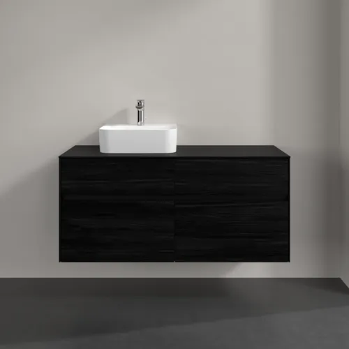 VILLEROY BOCH Toaletní skříňka Collaro, 4 výsuvy, 1200 x 548 x 500 mm, černý dub / černý dub #C09800AB, obrázek 3