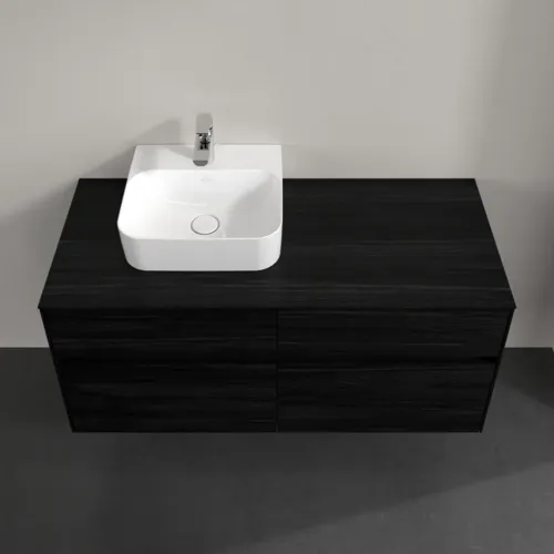 VILLEROY BOCH Toaletní skříňka Collaro, 4 výsuvy, 1200 x 548 x 500 mm, černý dub / černý dub #C09800AB, obrázek 4