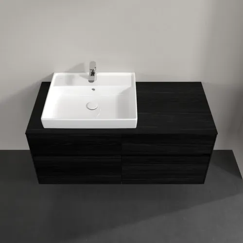 VILLEROY BOCH Toaletní skříňka Collaro, 4 výsuvy, 1200 x 548 x 500 mm, černý dub / černý dub #C08200AB, obrázek 4