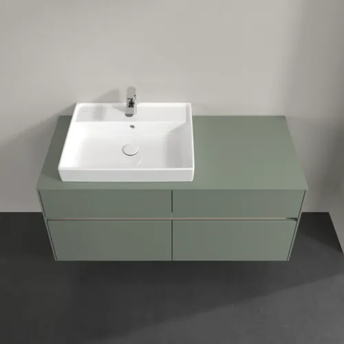 VILLEROY BOCH Toaletní skříňka Collaro, 4 výsuvy, 1200 x 548 x 500 mm, Soft Green / Soft Green #C08200AF, obrázek 4