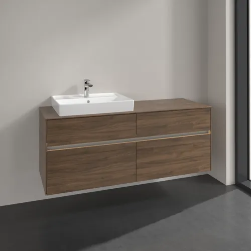 VILLEROY BOCH Toaletní skříňka Collaro, s osvětlením, 4 výsuvy, 1400 x 548 x 500 mm, Arizona Oak / Arizona Oak #C085B0VH, obrázek 2