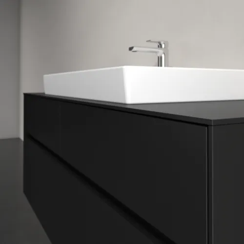 VILLEROY BOCH Toaletní skříňka Collaro, 4 výsuvy, 1400 x 548 x 500 mm, Volcano Black / Volcano Black #C08800VL, obrázek 5