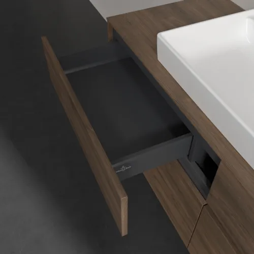 VILLEROY BOCH Toaletní skříňka Collaro, 4 výsuvy, 1400 x 548 x 500 mm, Arizona Oak / Arizona Oak #C08800VH, obrázek 7