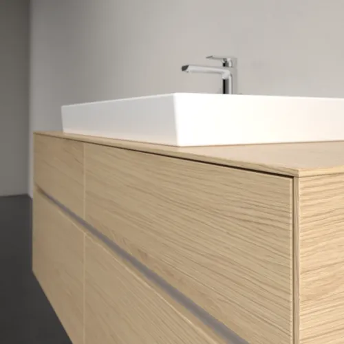 VILLEROY BOCH Toaletní skříňka Collaro, 4 výsuvy, 1400 x 548 x 500 mm, severský dub / severský dub #C08800VJ, obrázek 5