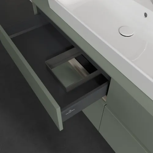 VILLEROY BOCH Toaletní skříňka Collaro, 4 výsuvy, 1400 x 548 x 500 mm, Soft Green / Soft Green #C08900AF, obrázek 7