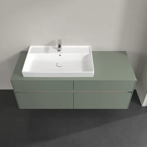 VILLEROY BOCH Toaletní skříňka Collaro, 4 výsuvy, 1400 x 548 x 500 mm, Soft Green / Soft Green #C08900AF, obrázek 4