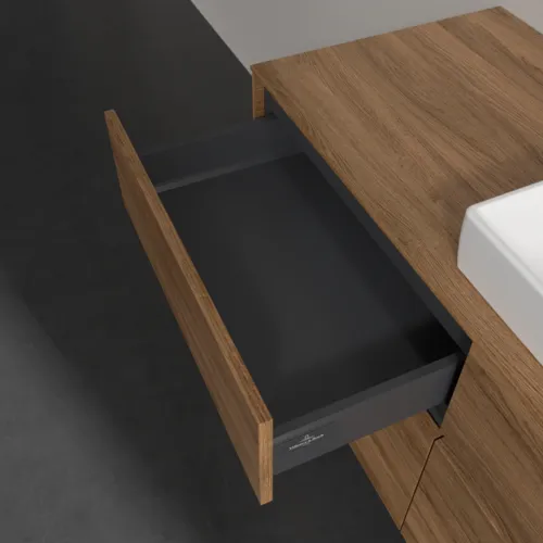 VILLEROY BOCH Umyvadlová skříňka Collaro, s osvětlením, 4 výsuvy, 1200 x 548 x 500 mm, dub Kansas #C083B0RH, obrázek 8