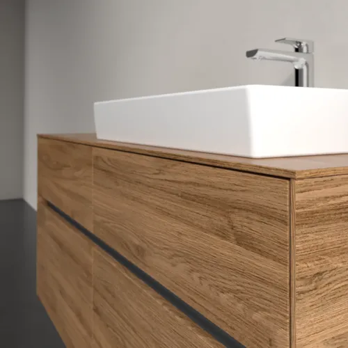 VILLEROY BOCH Umyvadlová skříňka Collaro, s osvětlením, 4 výsuvy, 1200 x 548 x 500 mm, dub Kansas #C083B0RH, obrázek 6