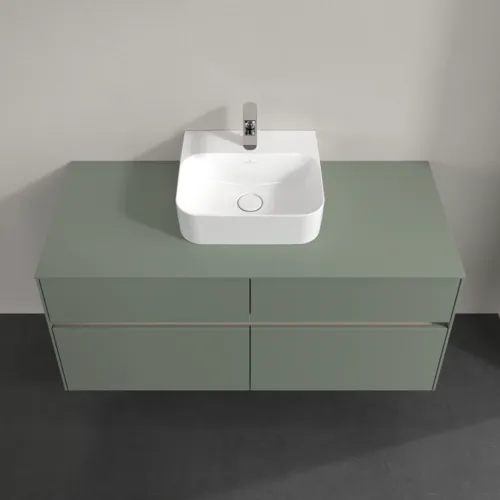 VILLEROY BOCH Toaletní skříňka Collaro, 4 výsuvy, 1200 x 548 x 500 mm, Soft Green / Soft Green #C09700AF, obrázek 4