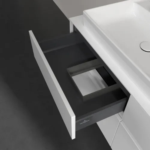 VILLEROY BOCH Collaro toaletní skříňka, s osvětlením, 4 výsuvy, 1200 x 548 x 500 mm, bílá matná / bílá matná #C082B0MS, obrázek 8