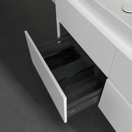 VILLEROY BOCH Collaro toaletní skříňka, s osvětlením, 4 výsuvy, 1200 x 548 x 500 mm, bílá matná / bílá matná #C082B0MS, obrázek 7