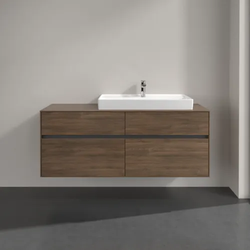 VILLEROY BOCH Toaletní skříňka Collaro, s osvětlením, 4 výsuvy, 1400 x 548 x 500 mm, Arizona Oak / Arizona Oak #C090B0VH, obrázek 3