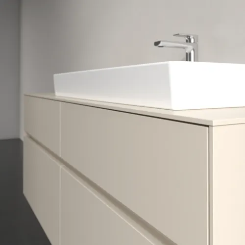 VILLEROY BOCH Toaletní skříňka Collaro, s osvětlením, 4 výsuvy, 1400 x 548 x 500 mm, Cashmere Grey / Cashmere Grey #C090B0VN, obrázek 6