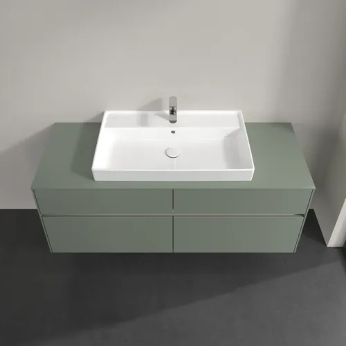 VILLEROY BOCH Toaletní skříňka Collaro, s osvětlením, 4 výsuvy, 1400 x 548 x 500 mm, Soft Green / Soft Green #C088B0AF, obrázek 4