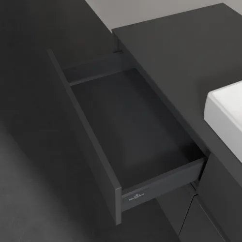 VILLEROY BOCH Collaro toaletní skříňka, 4 výsuvy, 1200 x 548 x 500 mm, lesklá šedá / lesklá šedá #C08300FP, obrázek 7