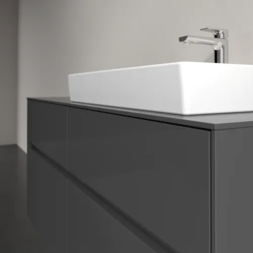 VILLEROY BOCH Collaro toaletní skříňka, 4 výsuvy, 1200 x 548 x 500 mm, lesklá šedá / lesklá šedá #C08300FP, obrázek 5