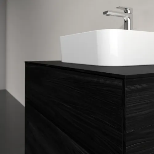 VILLEROY BOCH Toaletní skříňka Collaro, s osvětlením, 2 výsuvy, 800 x 548 x 500 mm, černý dub / černý dub #C093B0AB, obrázek 6
