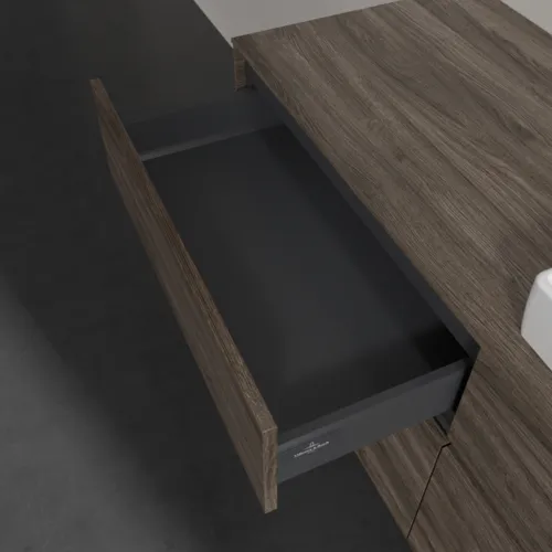 VILLEROY BOCH Toaletní skříňka Collaro, 4 výsuvy, 1400 x 548 x 500 mm, dub kamenný #C08600RK, obrázek 7