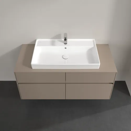 VILLEROY BOCH Toaletní skříňka Collaro, 4 výsuvy, 1200 x 548 x 500 mm, taupe / taupe #C08700VM, obrázek 4