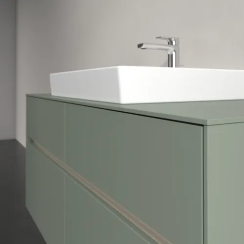 VILLEROY BOCH Toaletní skříňka Collaro, 4 výsuvy, 1200 x 548 x 500 mm, Soft Green / Soft Green #C08100AF, obrázek 5