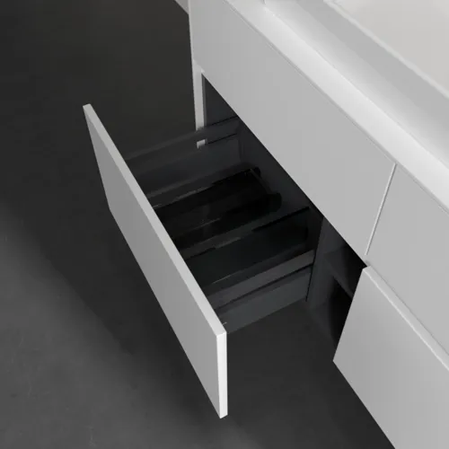 VILLEROY BOCH Toaletní skříňka Collaro, 4 výsuvy, 1200 x 548 x 500 mm, bílá matná / bílá matná #C08700MS, obrázek 6