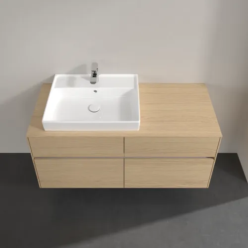 VILLEROY BOCH Toaletní skříňka Collaro, 4 výsuvy, 1200 x 548 x 500 mm, severský dub / severský dub #C08200VJ, obrázek 4