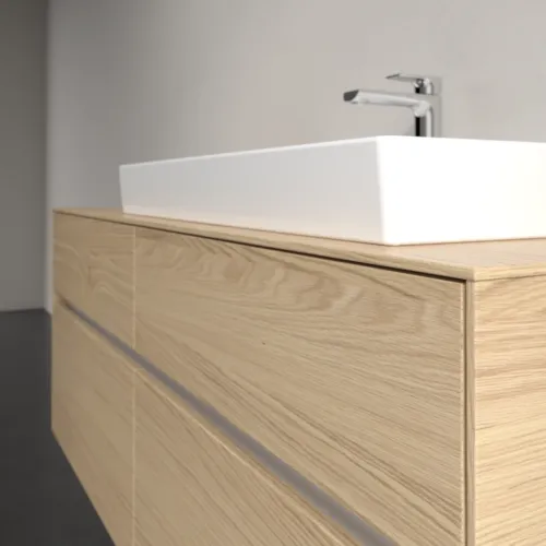 VILLEROY BOCH Toaletní skříňka Collaro, 4 výsuvy, 1400 x 548 x 500 mm, severský dub / severský dub #C09000VJ, obrázek 5