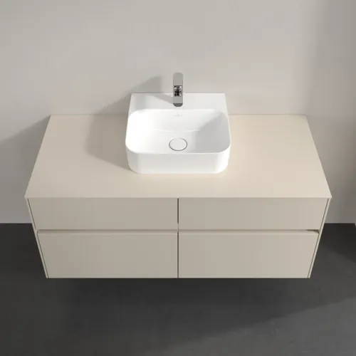 VILLEROY BOCH Toaletní skříňka Collaro, 4 výsuvy, 1200 x 548 x 500 mm, Cashmere Grey / Cashmere Grey #C09700VN, obrázek 4