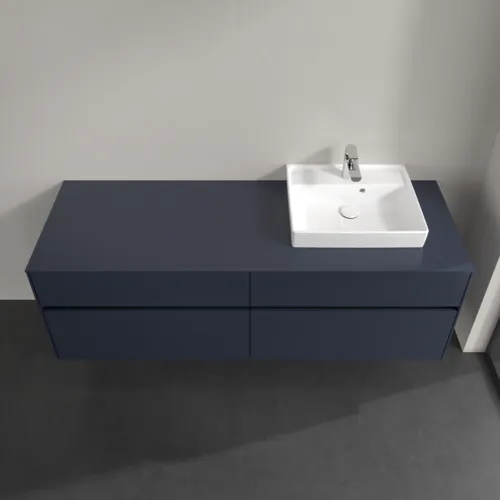 VILLEROY BOCH Toaletní skříňka Collaro, s osvětlením, 4 výsuvy, 1600 x 548 x 500 mm, Marine Blue / Marine Blue #C079B0VQ, obrázek 4