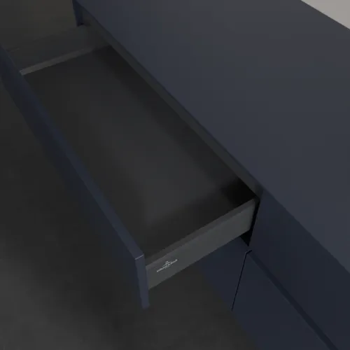 VILLEROY BOCH Toaletní skříňka Collaro, s osvětlením, 4 výsuvy, 1600 x 548 x 500 mm, Marine Blue / Marine Blue #C079B0VQ, obrázek 8