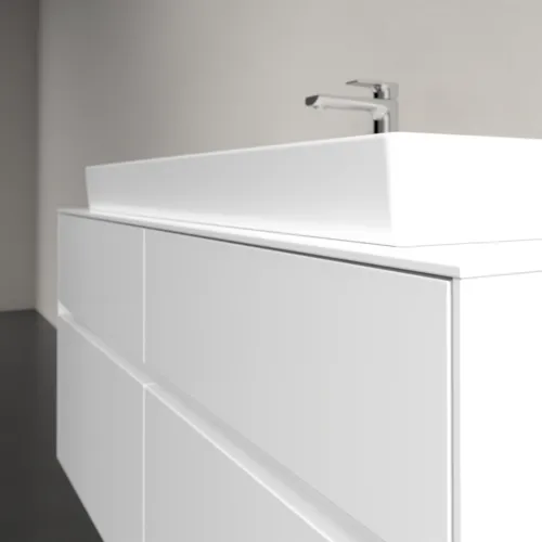 VILLEROY BOCH Collaro toaletní skříňka, s osvětlením, 4 výsuvy, 1200 x 548 x 500 mm, lesklá bílá / lesklá bílá #C091B0DH, obrázek 6