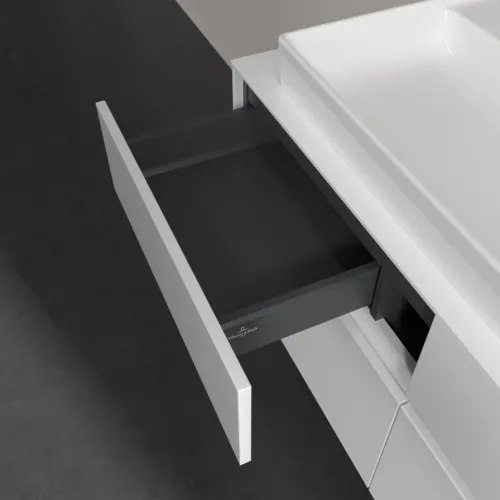VILLEROY BOCH Collaro toaletní skříňka, s osvětlením, 4 výsuvy, 1200 x 548 x 500 mm, lesklá bílá / lesklá bílá #C091B0DH, obrázek 8