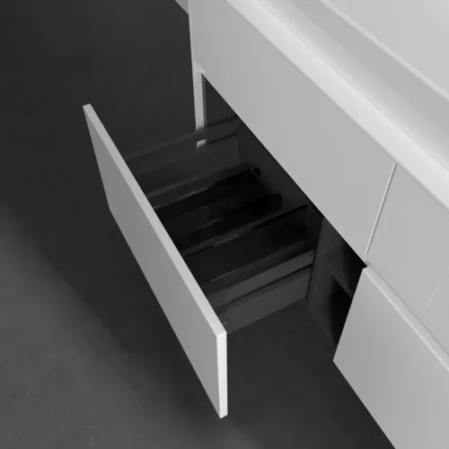 VILLEROY BOCH Collaro toaletní skříňka, s osvětlením, 4 výsuvy, 1200 x 548 x 500 mm, lesklá bílá / lesklá bílá #C091B0DH, obrázek 7