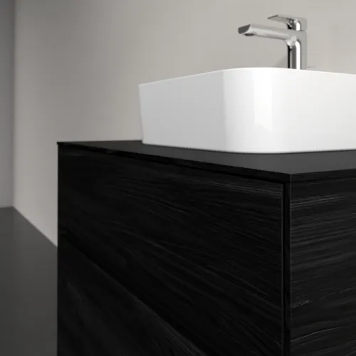 VILLEROY BOCH Toaletní skříňka Collaro, 2 výsuvy, 800 x 548 x 500 mm, černý dub / černý dub #C09300AB, obrázek 5