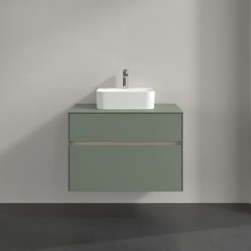 VILLEROY BOCH Toaletní skříňka Collaro, 2 výsuvy, 800 x 548 x 500 mm, Soft Green / Soft Green #C09300AF, obrázek 3