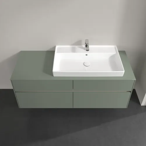 VILLEROY BOCH Toaletní skříňka Collaro, s osvětlením, 4 výsuvy, 1400 x 548 x 500 mm, Soft Green / Soft Green #C090B0AF, obrázek 4