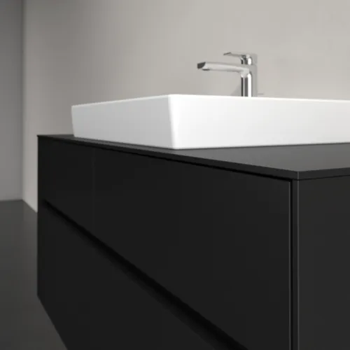 VILLEROY BOCH Toaletní skříňka Collaro, 4 výsuvy, 1200 x 548 x 500 mm, Volcano Black / Volcano Black #C08100VL, obrázek 5