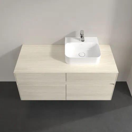 VILLEROY BOCH Toaletní skříňka Collaro, 4 výsuvy, 1200 x 548 x 500 mm, bílý dub / bílý dub #C09900AA, obrázek 4