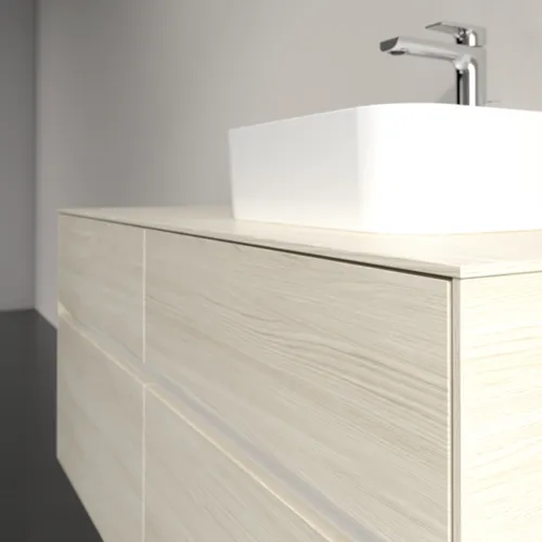 VILLEROY BOCH Toaletní skříňka Collaro, 4 výsuvy, 1200 x 548 x 500 mm, bílý dub / bílý dub #C09900AA, obrázek 5