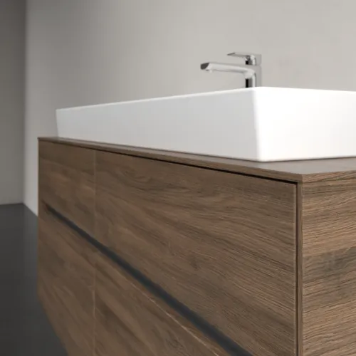 VILLEROY BOCH Toaletní skříňka Collaro, 4 výsuvy, 1200 x 548 x 500 mm, Arizona Oak / Arizona Oak #C09100VH, obrázek 5
