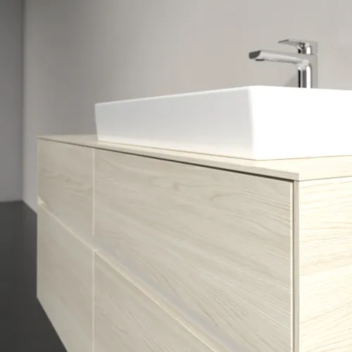 VILLEROY BOCH Toaletní skříňka Collaro, 4 výsuvy, 1200 x 548 x 500 mm, bílý dub / bílý dub #C08300AA, obrázek 5