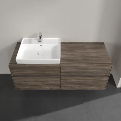 VILLEROY BOCH Umyvadlová skříňka Collaro, s osvětlením, 4 výsuvy, 1400 x 548 x 500 mm, dub kamenný #C085B0RK, obrázek 4