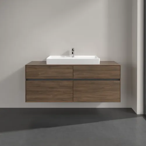 VILLEROY BOCH Toaletní skříňka Collaro, s osvětlením, 4 výsuvy, 1400 x 548 x 500 mm, Arizona Oak / Arizona Oak #C088B0VH, obrázek 3
